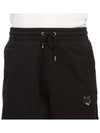 Bold Fox Head Patch Oversized Jog Shorts Black - MAISON KITSUNE - BALAAN 6