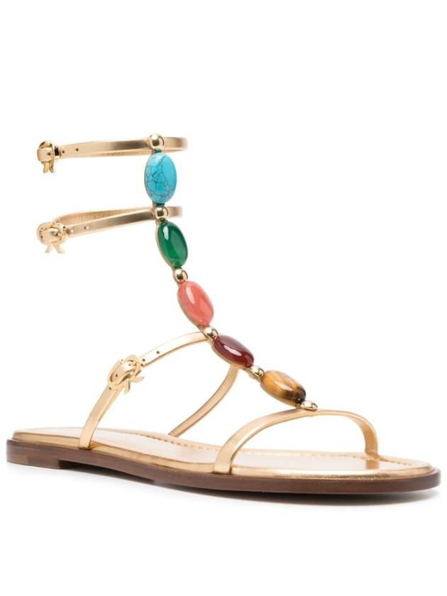 Gianvito Rossi Sandals Golden - GIANVITO ROSSI - BALAAN 2