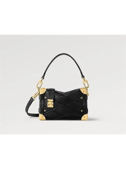 Side Trunk PM Malletage Shoulder Bag Black - LOUIS VUITTON - BALAAN 2