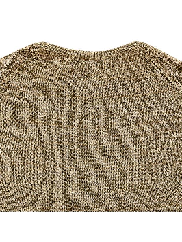 Knit Top Brown 138457 207 - TORY BURCH - BALAAN.