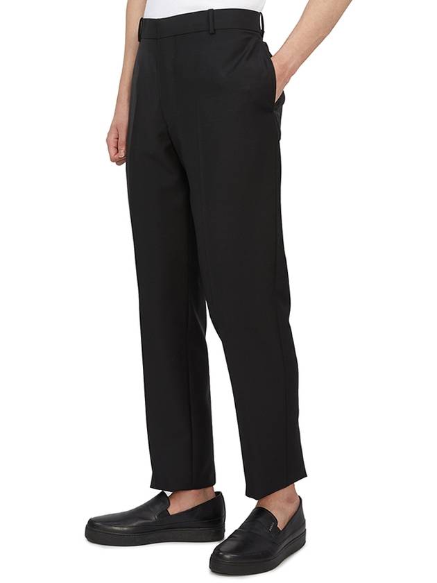 Tailored Cigarette Straight Pants Black - ALEXANDER MCQUEEN - BALAAN 6