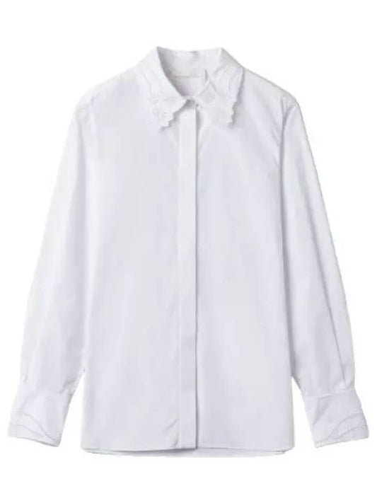 cotton shirt white - CHLOE - BALAAN 1