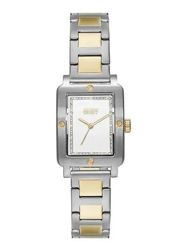 NY6677 City Rivet Quartz Combi Women s Metal Watch - DKNY - BALAAN 1