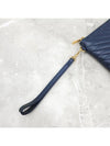 Lux You Matelasse Navy Strap Clutch 559193 - SAINT LAURENT - BALAAN 5