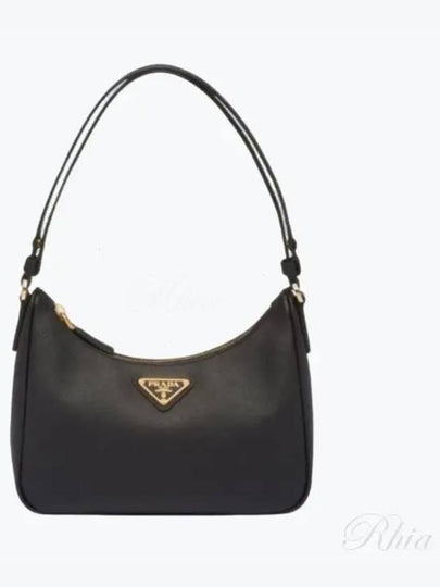 Re-Edition Saffiano Leather Mini Bag Black - PRADA - BALAAN 2