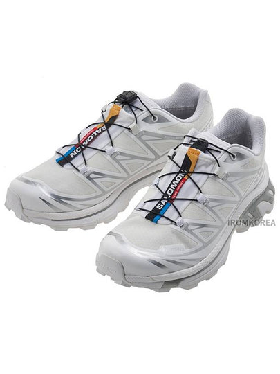 XT 6 Gore Tex Low Top Sneakers White Silver - SALOMON - BALAAN 2