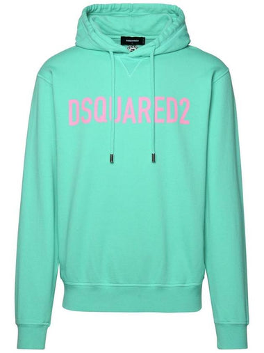 DSQUARED2 Mint Cotton Sweatshirt - DSQUARED2 - BALAAN 1