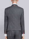 Twill School Uniform 4 Bar Slim Fit Jacket Medium Grey - THOM BROWNE - BALAAN 10