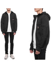 Grenoble Logo Hooded Jacket Grey - MONCLER - BALAAN 3