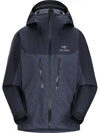 Women's Alpha Hooded Jacket Grey - ARC'TERYX - BALAAN 2