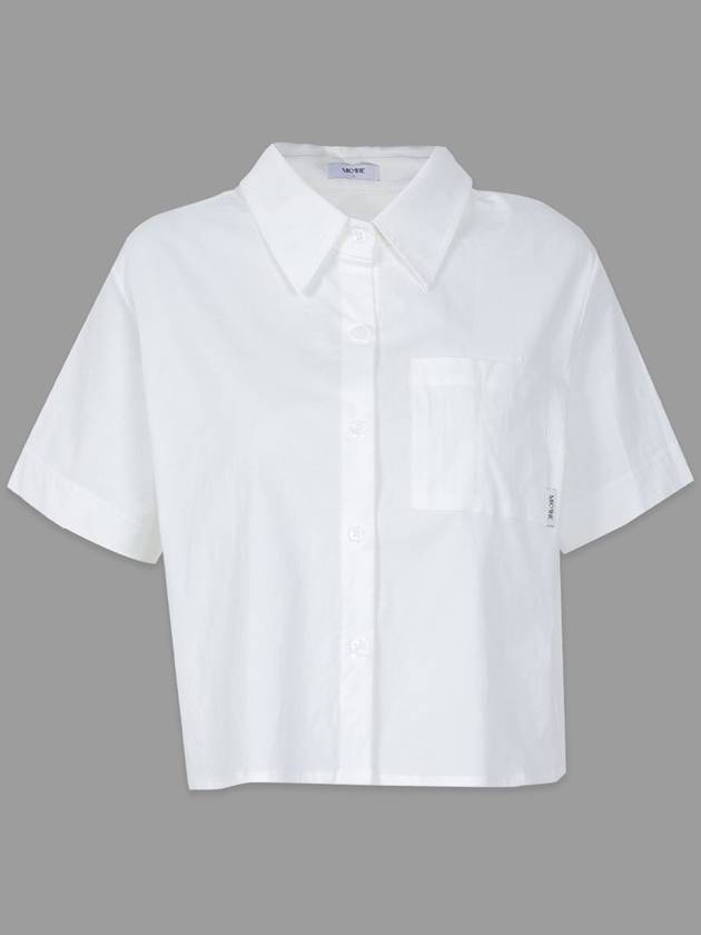 Pure semi cropped shirt - MICANE - BALAAN 6