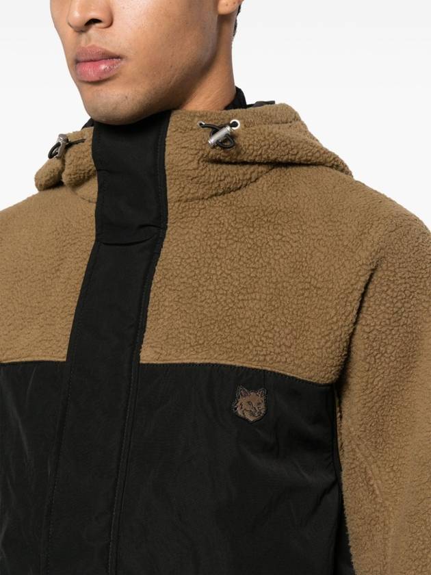 Fox Head Police Blouson Hooded Jacket Khaki - MAISON KITSUNE - BALAAN 6