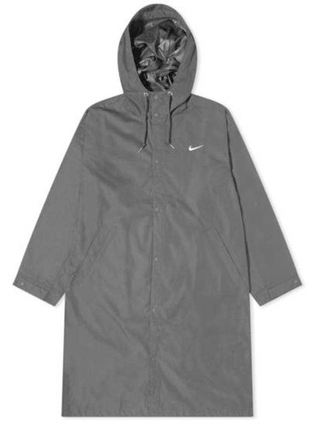 Swoosh Woven Parka Black - NIKE - BALAAN 2