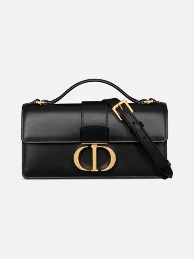 Miss Montaigne Smooth Calfskin Mini Bag Black - DIOR - BALAAN 2