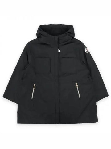 Kids ADEOLA Hooded Long Wind Jacket Black 1C00013 5979X 999 8 10A 1084814 - MONCLER - BALAAN 1