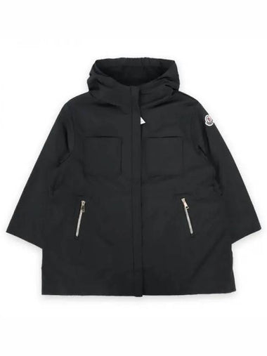 Kids ADEOLA Hooded Long Wind Jacket Black 1C00013 5979X 999 8 10A 271103 1084814 - MONCLER - BALAAN 1