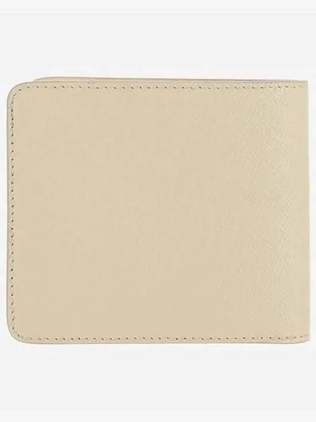 Heart Logo Half Wallet Ivory - AMI - BALAAN 6