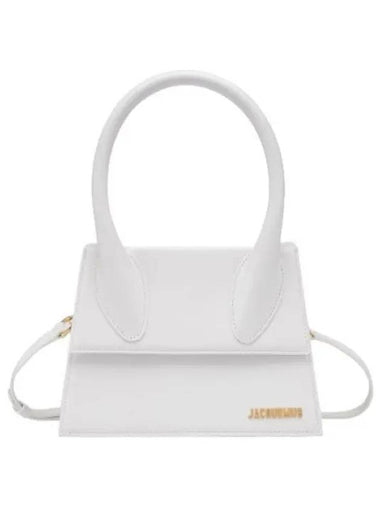 Jacquemus Le Grand Chiquito Tote Bag White - JACQUEMUS - BALAAN 1