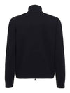 Padded wool cardigan navy blue - MONCLER - BALAAN 3