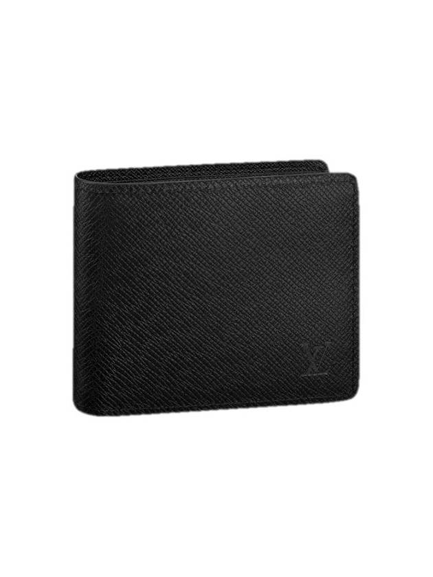 Slender Wallet Taiga Black - LOUIS VUITTON - BALAAN 2