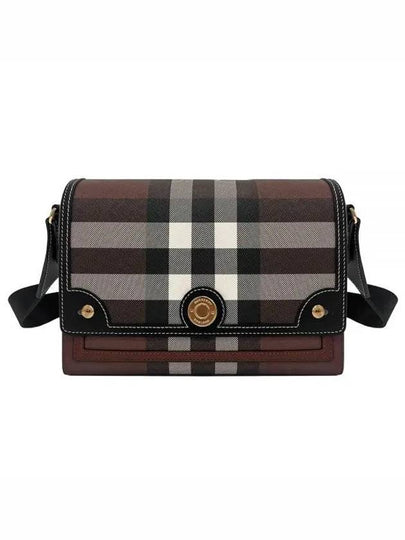 Note Shoulder Bag Dark Birch Brown - BURBERRY - BALAAN 2