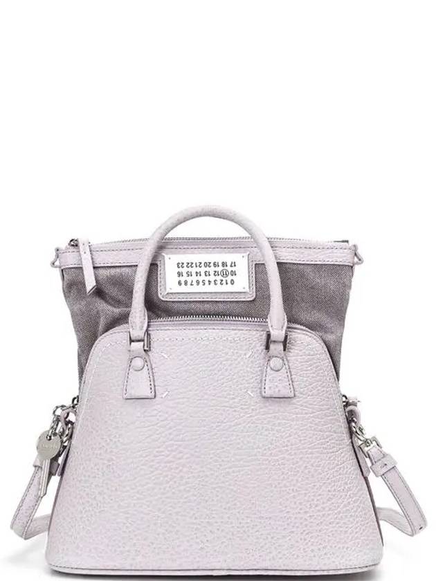 5AC Logo Patch Mini Tote Bag Purple - MAISON MARGIELA - BALAAN 2