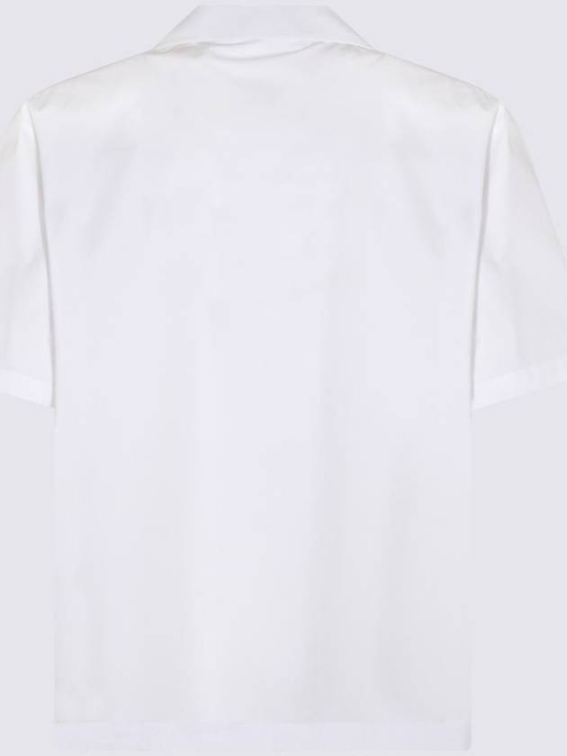 Men s V logo short sleeve shirt white - VALENTINO - BALAAN 6