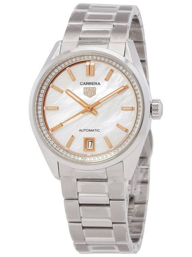 Tag Heuer Carrera Automatic Diamond Ladies Watch WBN231C.BA0001 - TAG HEUER - BALAAN 1