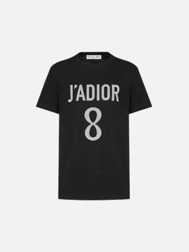 J'Adior 8 Short Sleeve T-Shirt Black - DIOR - BALAAN 2