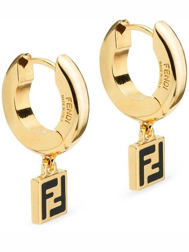 Women's Forever Earrings Gold - FENDI - BALAAN 1