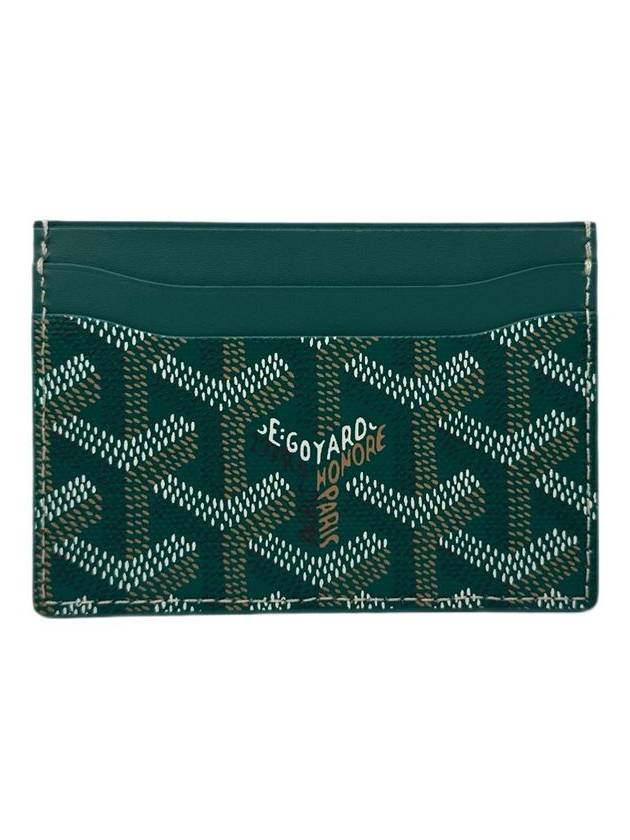 Saint Sulpice Card Wallet Green STSULPPMLTY09 - GOYARD - BALAAN 4