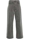 Low Rise Loose Fit Jeans Grey - ACNE STUDIOS - BALAAN 1