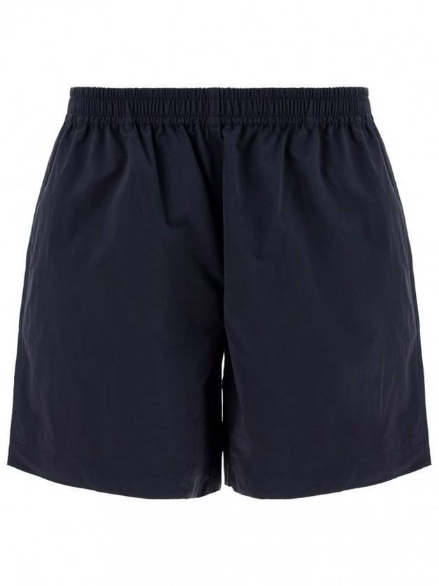 High Density Tech Banding Nylon Track Shorts Navy - THOM BROWNE - BALAAN 1