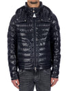 Lauros Short Down Jacket Black - MONCLER - BALAAN 3