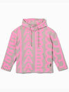 Monogram Oversized Hoodie_Taupe/Pink(C632P26SP22-296) - MARC JACOBS - BALAAN 1