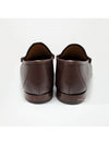 Horsesbit Nestor Grain Leather Loafers Cocoa - GUCCI - BALAAN 7