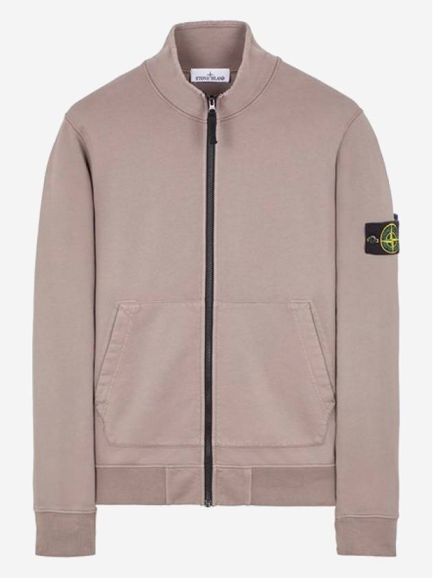 Compass Badge  Zip-Up Jacket Grey - STONE ISLAND - BALAAN 2