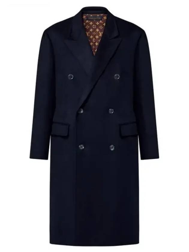 Double breasted cashmere coat 1AFEZF - LOUIS VUITTON - BALAAN 1