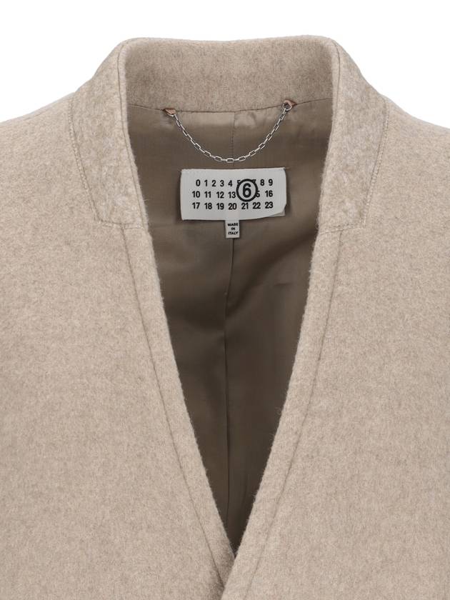 MM6 Maison Margiela Jackets Beige - MAISON MARGIELA - BALAAN 3