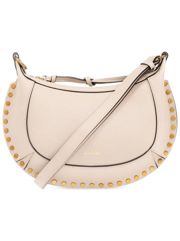 Isabel Marant ‘Oskan Moon’ Shoulder Bag, Women's, Beige - ISABEL MARANT - BALAAN 1