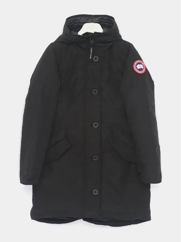 Rossclair Hooded Padding Black - CANADA GOOSE - BALAAN 4