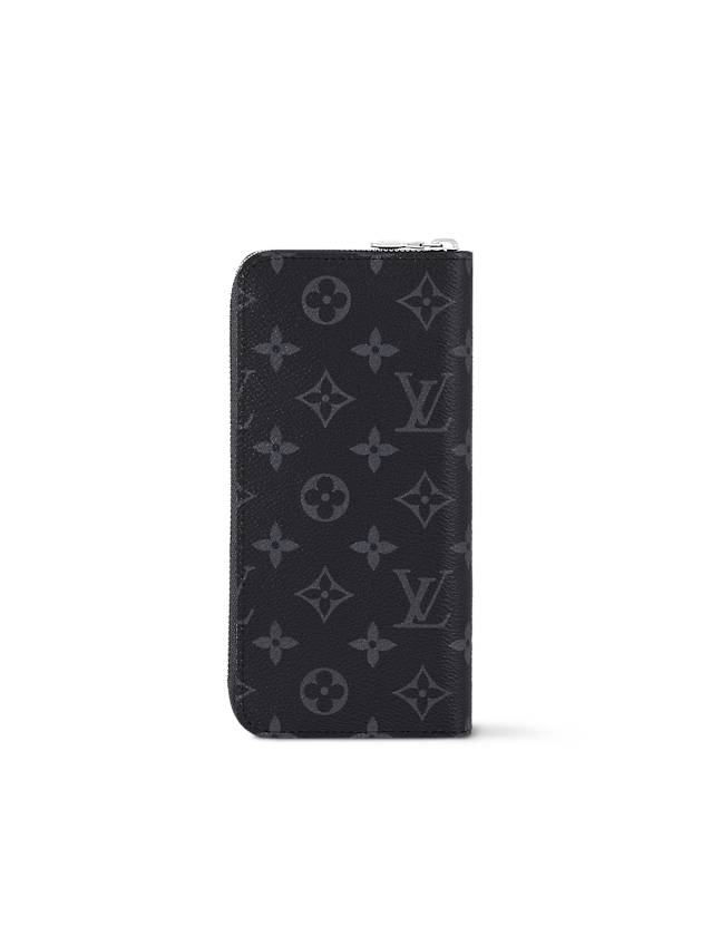 Vertical Monogram Eclipse Canvas Long Wallet Black - LOUIS VUITTON - BALAAN 6