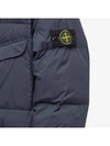 Wappen Patch Crinkle Reps Long Padding Navy - STONE ISLAND - BALAAN 3