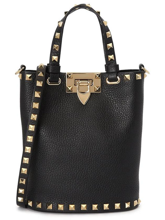 Rockstud Mini P0W31VSH 0NO Women's Tote and Shoulder Bag - VALENTINO - BALAAN 1