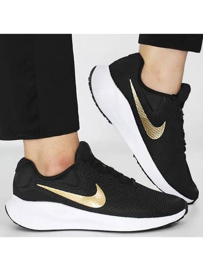 Revolution 7 Wide Low Top Sneakers Black - NIKE - BALAAN 2