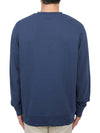 Chillax Patch Regular Sweatshirt Eclipse Blue - MAISON KITSUNE - BALAAN 4