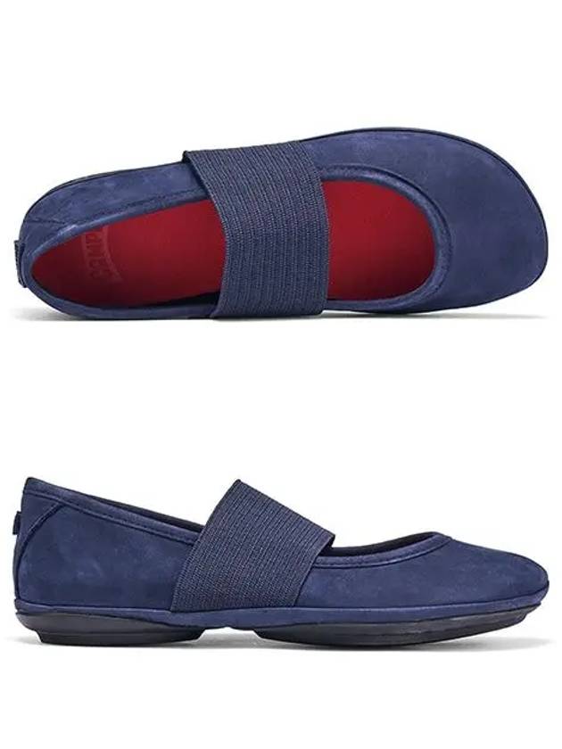 Right Nina Ballerina Flats Navy - CAMPER - BALAAN 3