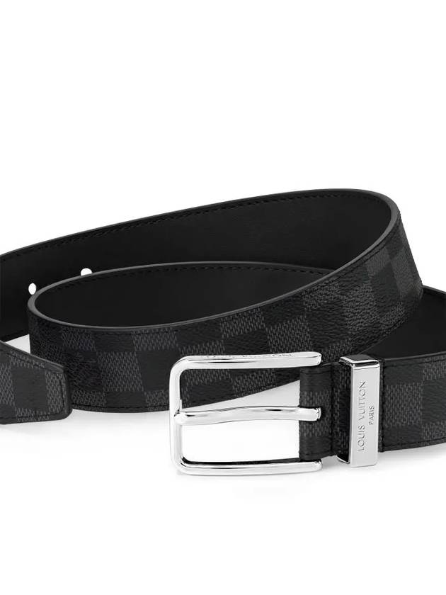 Pont Neuf 35MM Canvas Belt Grey - LOUIS VUITTON - BALAAN 3