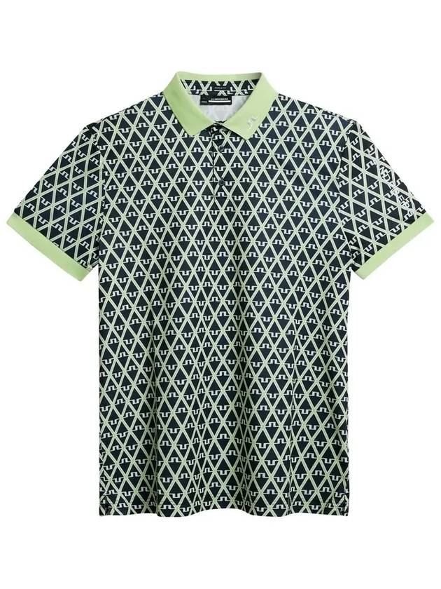 Tour Tech Reg Fit Print Polo GMJT09167 O500 Men's Tour Tech Regular Fit Polo - J.LINDEBERG - BALAAN 2