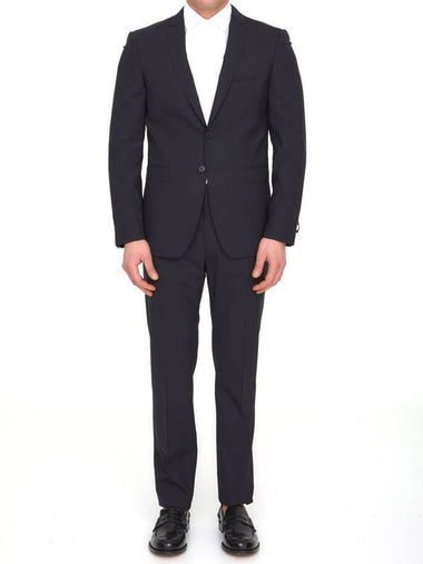 Black Wool Two-Piece Suit - TONELLO - BALAAN 1